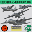 Az.png LOCKHEED AC-130J HERCULUS V2 (4 IN 1) GUNSHIP