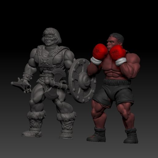 screenshot.4497.jpg Mike Tyson Masters of the universe vintage style action figure for 3D printing