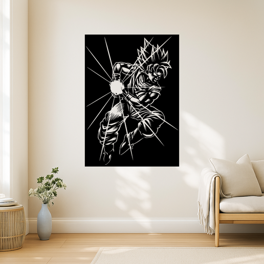 Dragon Ball Gokus Super Saiyan 3 Form