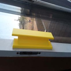 20191008_091015.jpg Free STL file Slider door handle - 100 mm screw center to center. 4 mm diameter・Model to download and 3D print