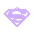 Super Man Logo 2mm T.STL SuperMan Logo Stl File