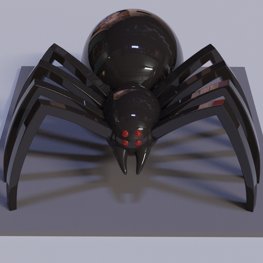 Araña_2.png Download STL file Spider • Model to 3D print, JuanCatalan410