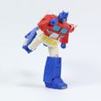 OP1x1_8.jpg Free STL file ARTICULATED G1 TRANSFORMERS OPTIMUS PRIME - NO SUPPORT・3D printing model to download