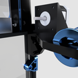 3.png 3MF-Datei Sapphire Pro extruder mount and filament guide・Modell zum Herunterladen und 3D-Drucken