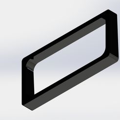 P90-frame-lower.jpg STL file Les Paul P90 pickupguard・3D printing design to download, Browns3D