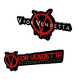 3.png 3D MULTICOLOR LOGO/SIGN - V for Vendetta