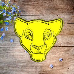 2021-04-20_22-14-02.png STL file cookie cutter lion king・Model to download and 3D print