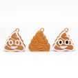 IMG_1437.jpg Fichier STL PORTE-CLÉS WHATSAPP POOP 2022・Objet pour imprimante 3D à télécharger