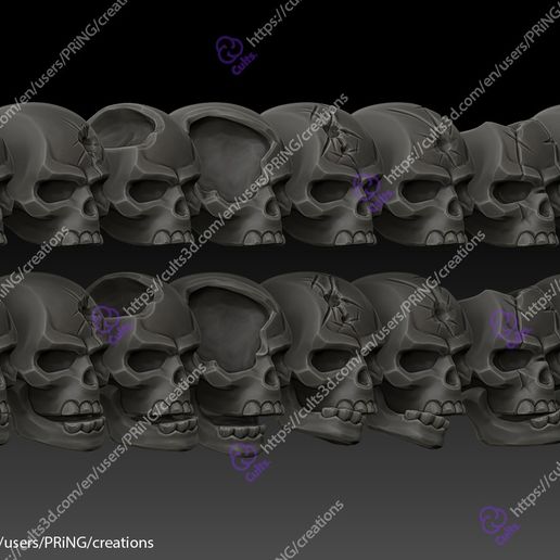 3-copy.jpg Conjunto de crânios humanos.