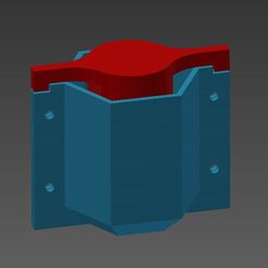 Modelo020_HexagonoRecto.jpg Archivo STL Molde para macetas de cemento yeso・Modelo para descargar y imprimir en 3D