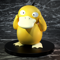 01.png POKEMON - PSYDUCK figure -  (UNSUPPORTED + PRESUPPORTED FILES)