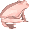 model-4.png Frog low poly