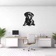 1.webp Labrador Puppy Wall Art