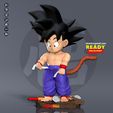 vite nlsinh@gmail.com READY FOR 3D PRINT Kid Goku - Ready for fishing