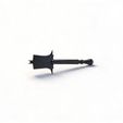 render-1.jpeg Tap To Pay batman Wand STL files – Contactless Payment NFC Wand Prop – single color 3D Print
