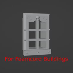 mordheim-small-window-FOR-FOAMCORE.png STL-Datei Mordheim kleines Fenster FOR FOAMCORE kostenlos・3D-Druck-Vorlage zum herunterladen, Bum_Fluff