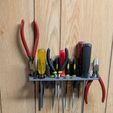 PXL_20250205_151852714.jpg Hanging Wall Shelf Tool Shelves - Screwdrivers, Hooks - Simple one screw