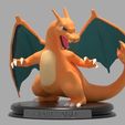 fa2e6d6a427be7fd89a03e52cd52995b_display_large.jpg Free STL file Charizard・3D print model to download