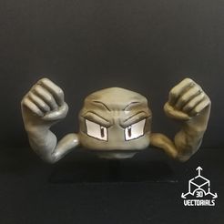 IMG_20200627_174725.jpg STL file Pokemon (Geodude)・3D printer model to download
