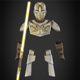 TempleGuardArmorBundleFrontal.png Jedi Temple Guard Full Armor and Lightsaber for Cosplay