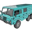 b.jpg Volvo C304 6X6 military truck  Felt-valp  3D print model for RC
