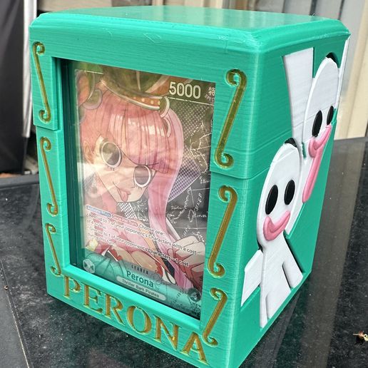 📦 Deck Box Porta Deck One Piece OP TCG PERONA・3D Print with the