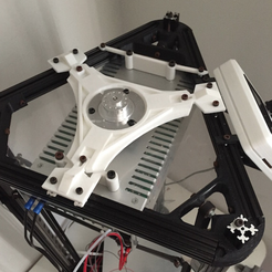 Capture d’écran 2016-11-22 à 18.47.35.png Free STL file Font ATX Support Kossel Mini・3D printable design to download