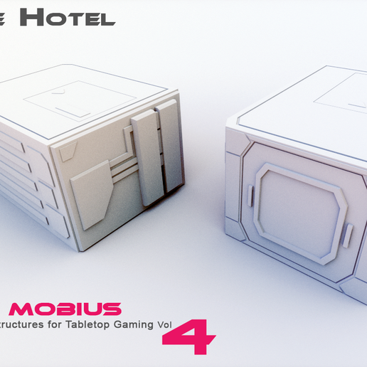 Capsule Hotel - 3D model önizlemesi