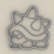 mario4.jpg #cartoons Mario Cookie cutter Set of 7 Designs