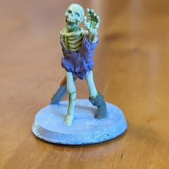 Skeletons! 28mm, no supports.