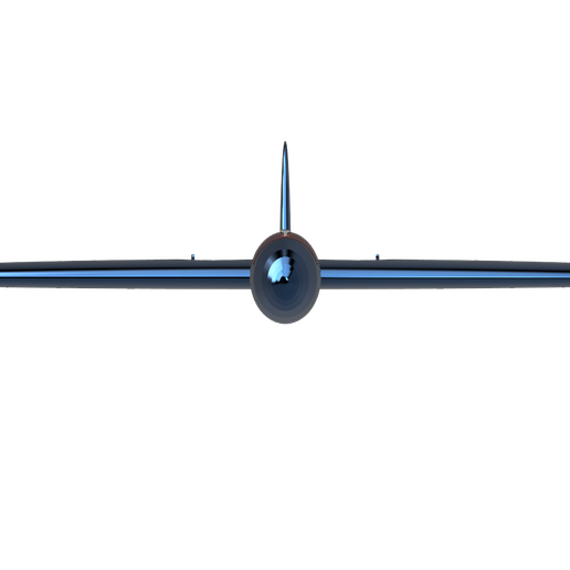 Flightboard Plus 600mm Microglider - 3D model önizlemesi
