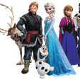 pngegg-85.png Disney Frozen characters NIGHT LIGHT LITHOPHANE