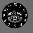 b.jpg Jack Daniel's clock