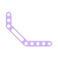 Lego_Technic_large_Double_Angular_Beam_3X5_45.stl LegoTechnic: Double Angular Beam Customizable