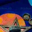 Wicca-10.jpg Wiccan pentagram tealight candleholder