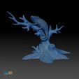 3DPrint1.jpg Panther Chameleon (Furcifer pardalis Sambava) STL 3D Print Model with Full-Size Texture High Polygon