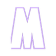 M2.stl Schriftzug Hamburg
