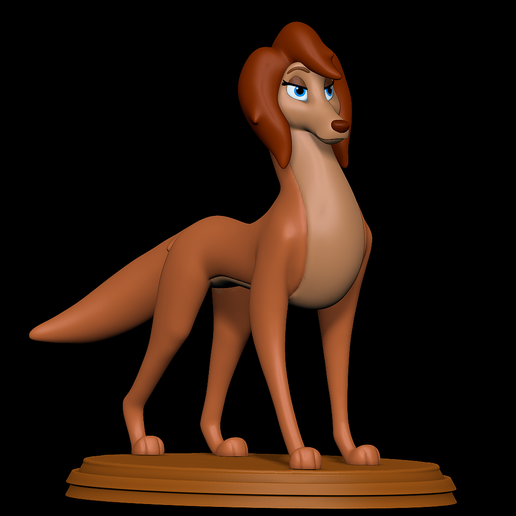 Sasha La Fleur - All Dogs Go To Heaven 2 3D model