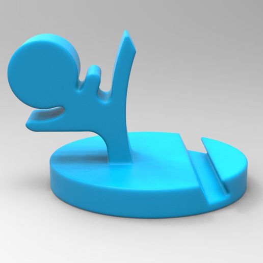 2.jpg Nurbs Phone Holder 3D Print