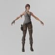Lara-Croft0003.png Lara Croft Lowpoly Rigged
