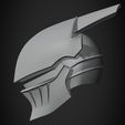 MomongaOverlordHelmetLateralBase.jpg Overlord Ainz Ooal Gown Helmet for Cosplay