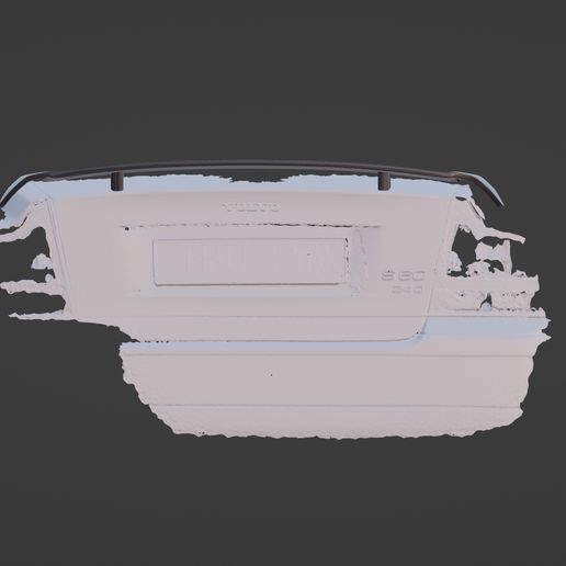 Volvo S60 - trunk & spoiler