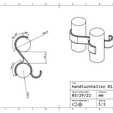 Handtuchhalter_R13.4_D21.4.png Towel rail Remix (21.4mm spacing and more) [Towel rail for radiators]