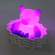 imagen-2.jpg Bear lamp with basket for 3D printing STL-3DM-OBJ