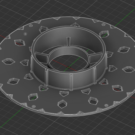 S_MSpool.png Bobine réutilisable conçue pour le filament écologique de Smart Materials 3D.