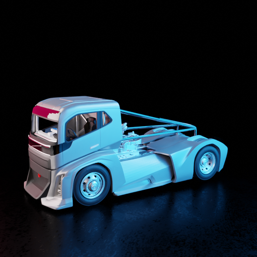 0025.png Download STL file *ON SALE* FULL KIT: VOLVO IRON KNIGHT inspired Racing Truck 07DEZ-01 • 3D printing model, Pixel3D