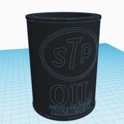 STP.png Oil Can Drink Koozies