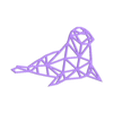 robbe.stl Fichier STL Robbe - pendentif lowpoly pour enfants・Modèle à imprimer en 3D à télécharger