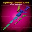 6.jpg Overture Espada Cosplay Final Fantasy - Archivo STL Modelo de impresión 3D