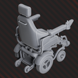 Wheel-Chair-2.png Electronic Wheelchair 3D print model